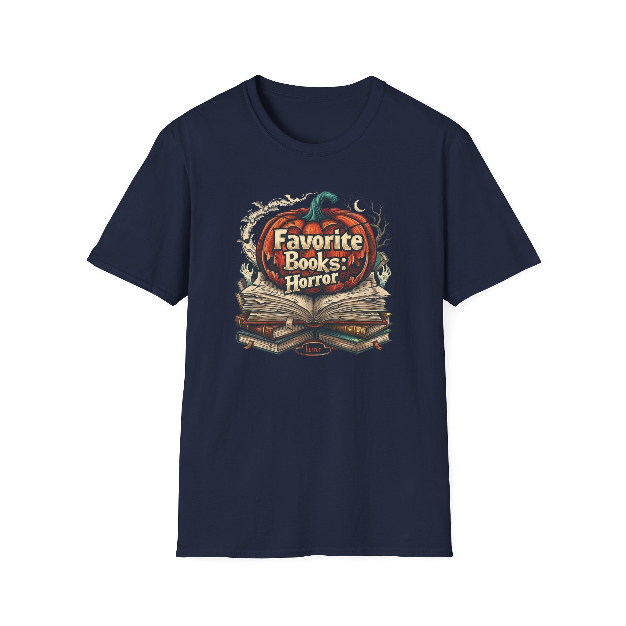 Favorite Book is Horror T Shirt