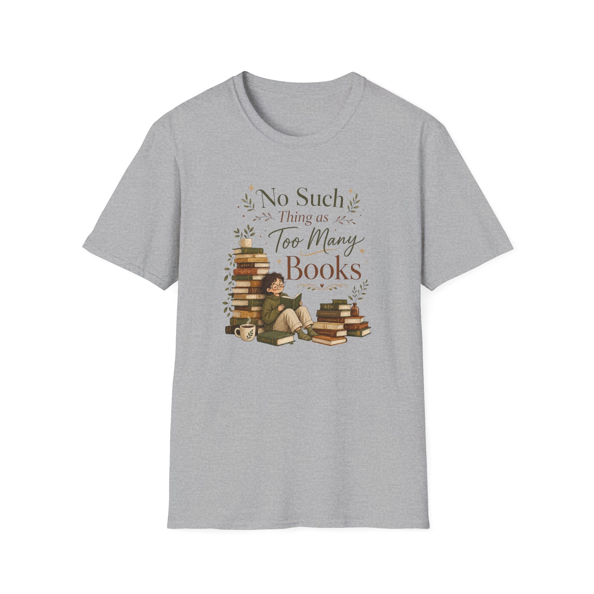 Too Many Book T Shirt