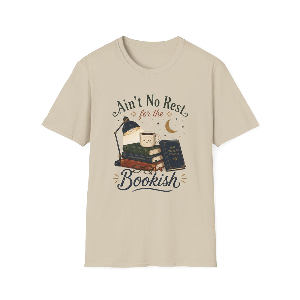 No Rest For The Bookish T Shirt