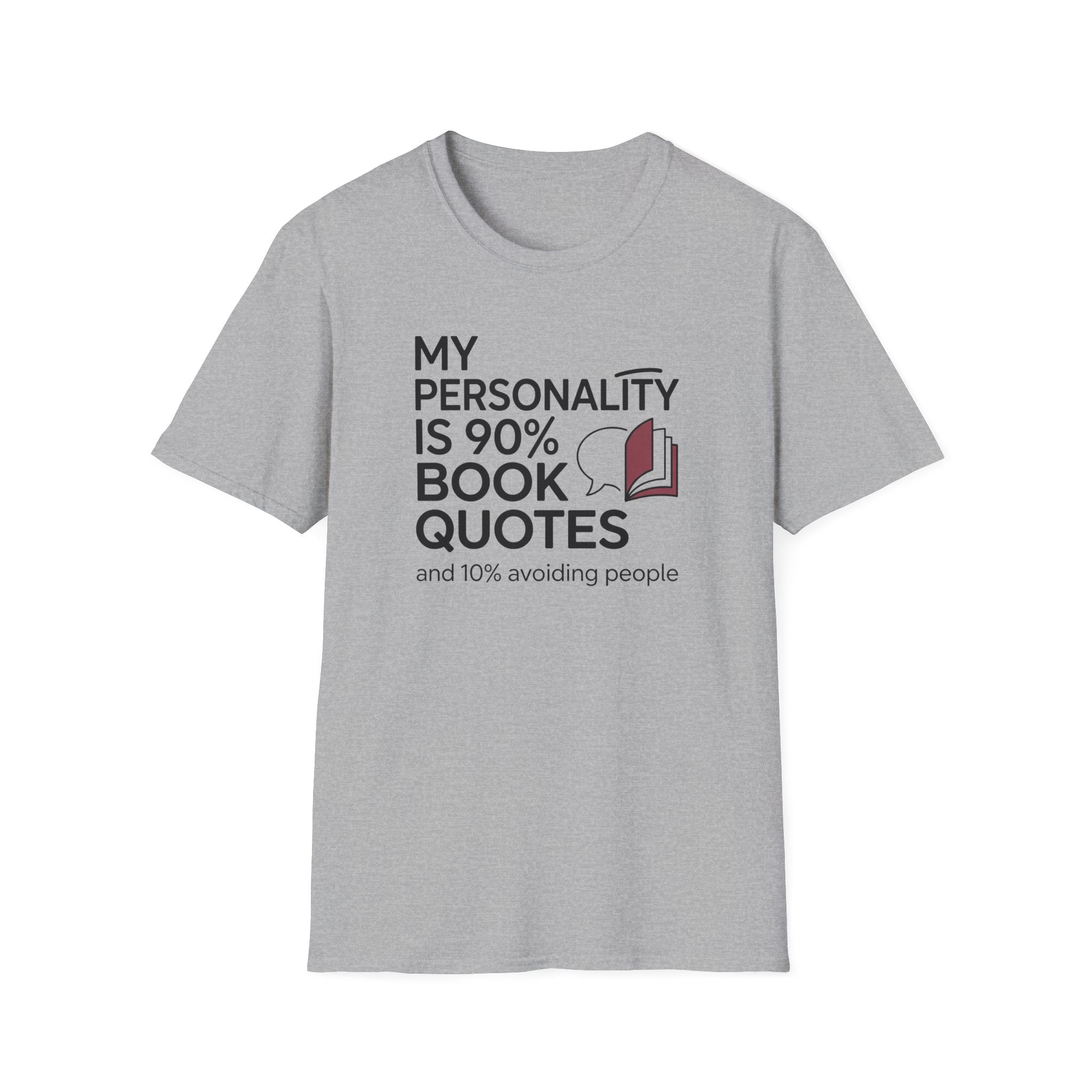 90% Book Quotes T Shirt