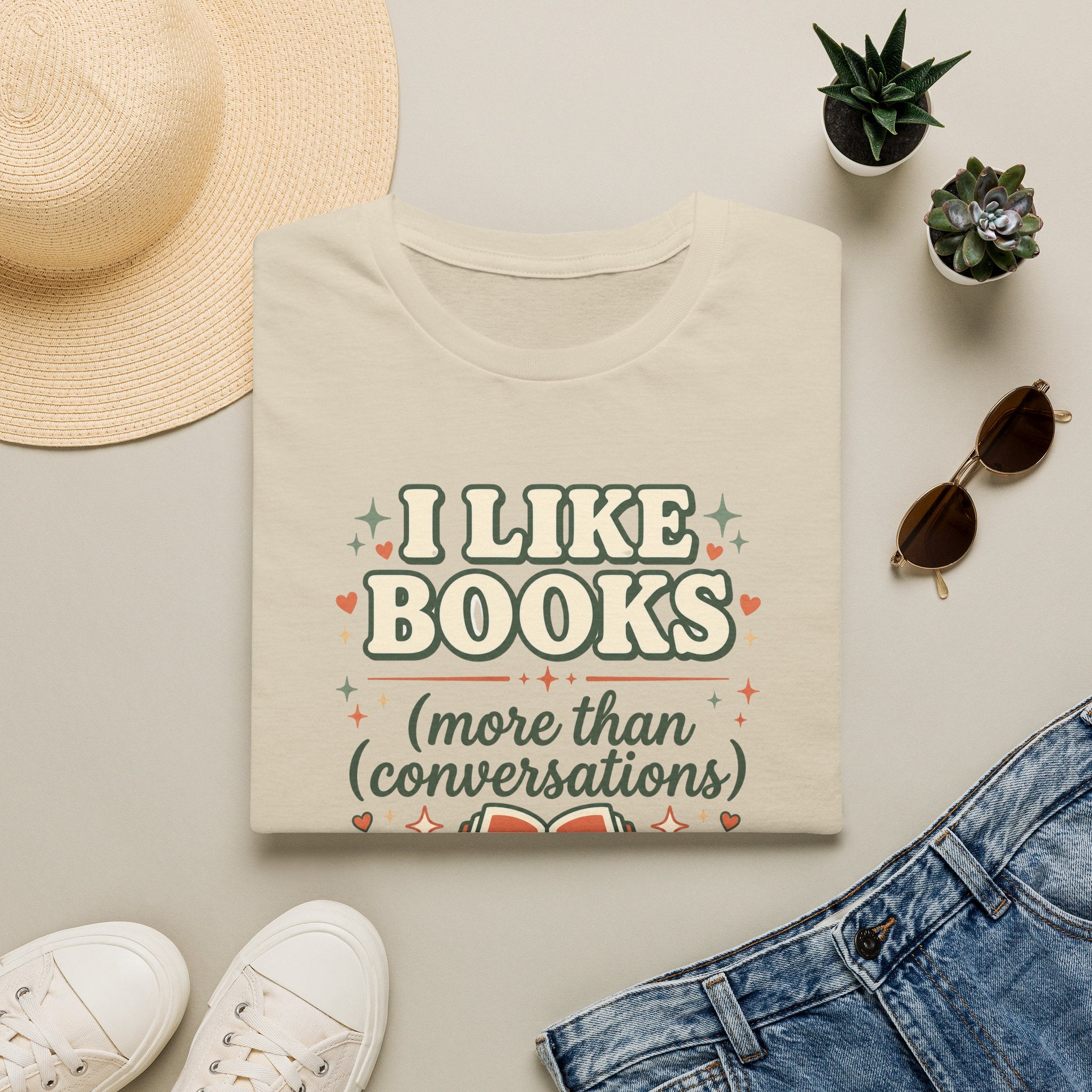 I Like Books T Shirt