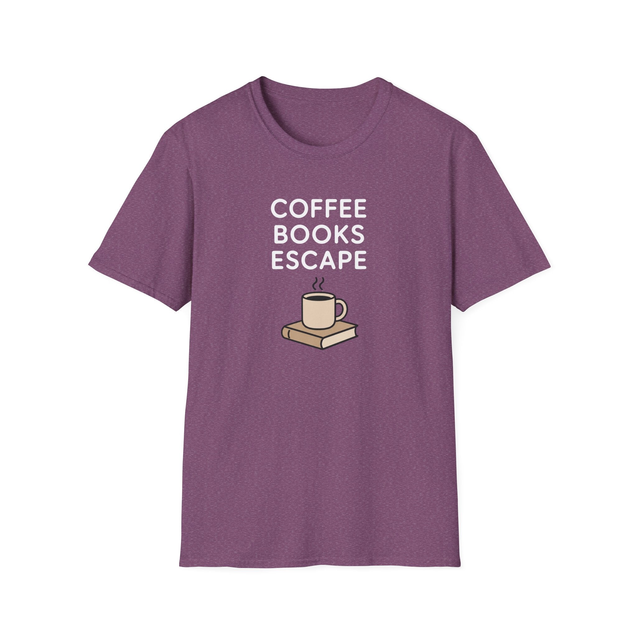 Coffee Books Escape T Shirt