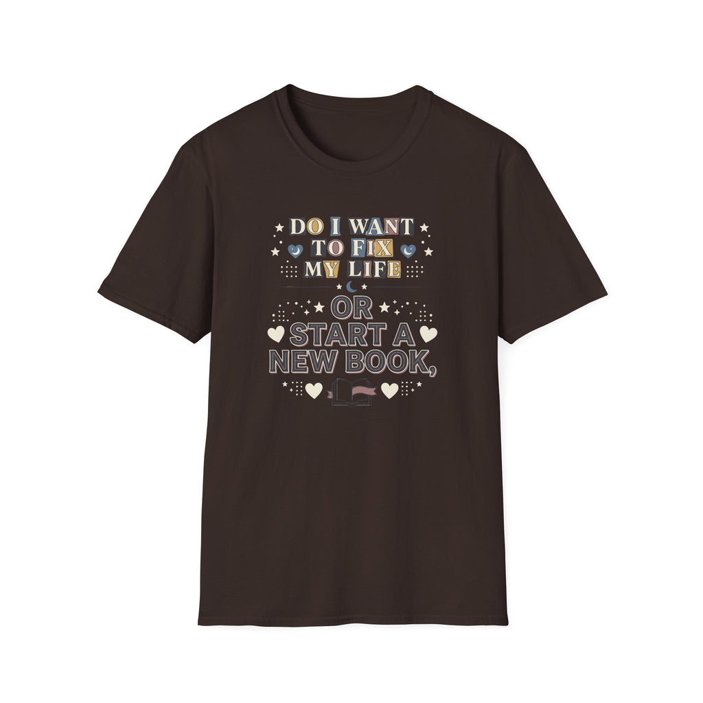Start New Book T Shirt