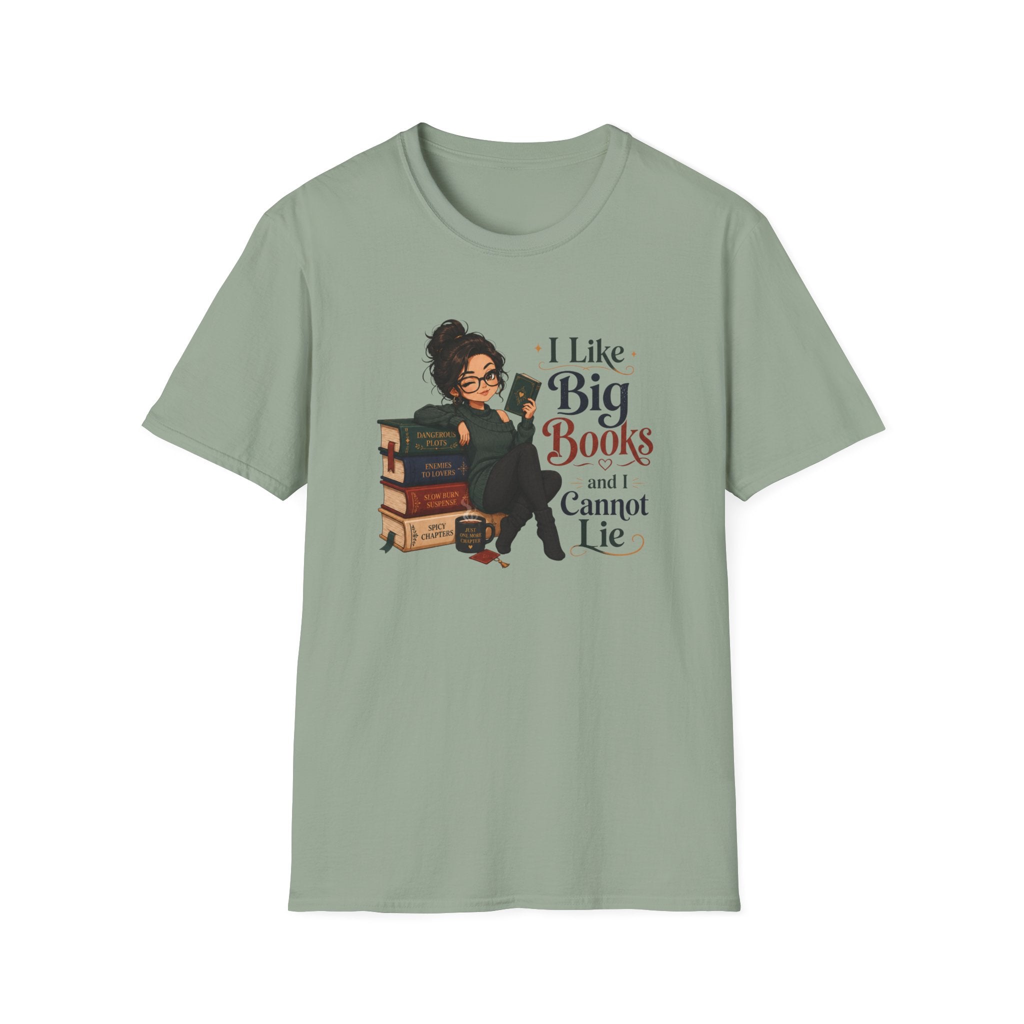 I Like Big Book T Shirt