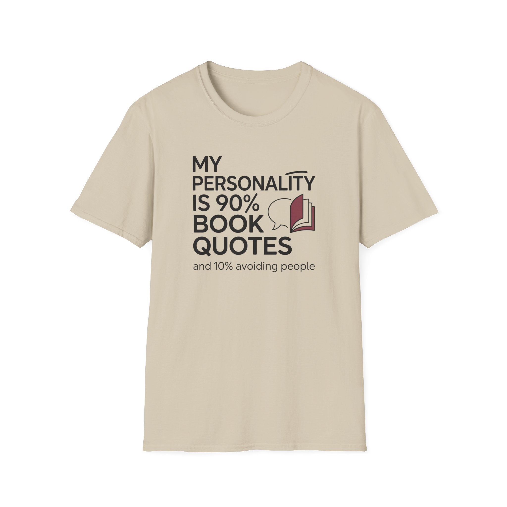 90% Book Quotes T Shirt