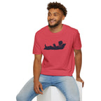 Boy  Reading Silhouette T Shirt