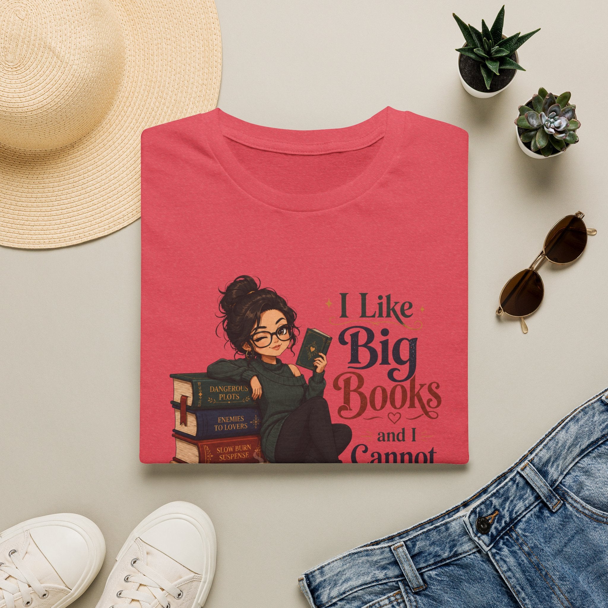 I Like Big Book T Shirt