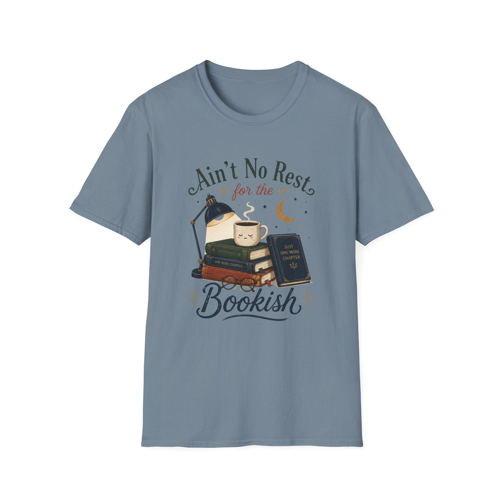 No Rest For The Bookish T Shirt