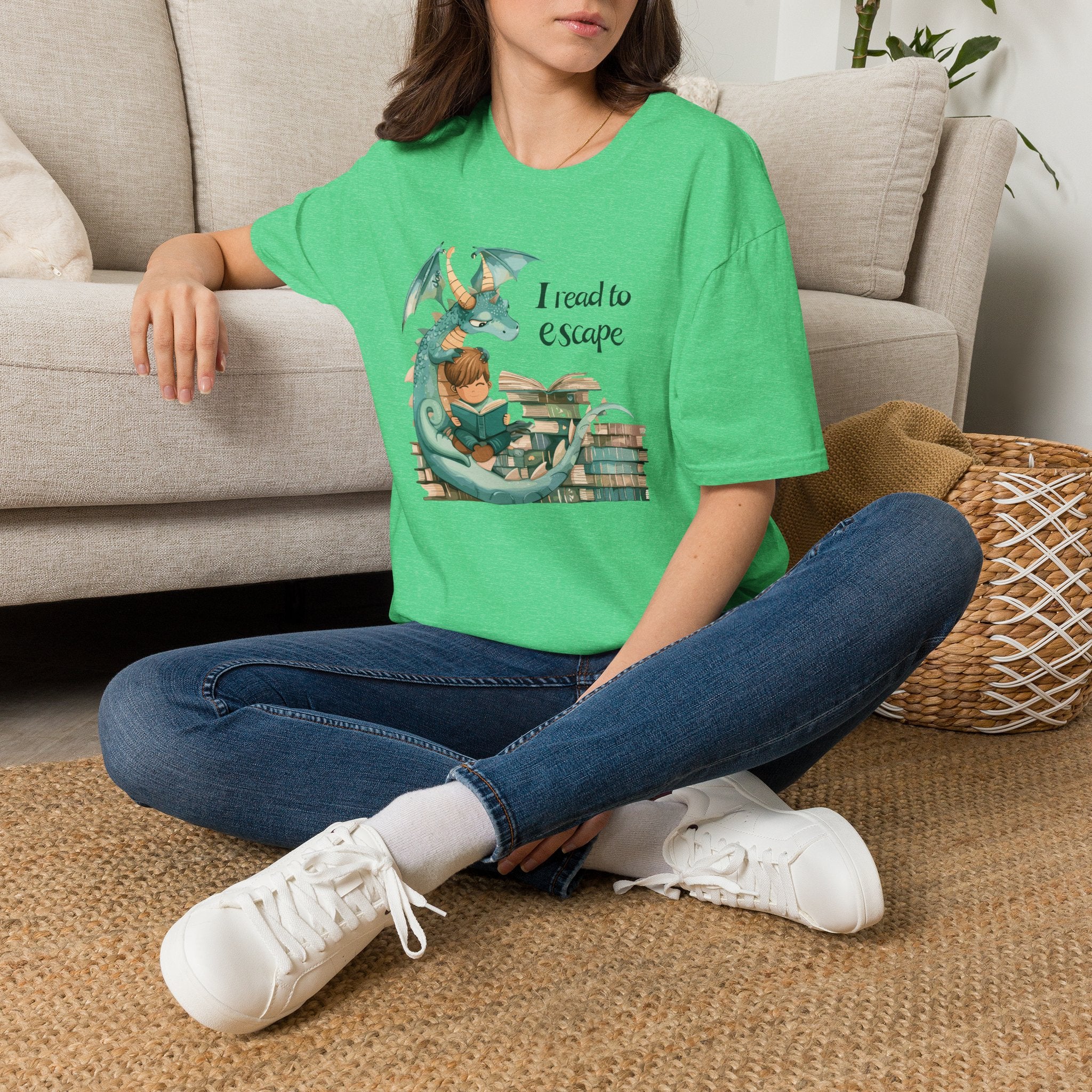 I Read To Escape T Shirt