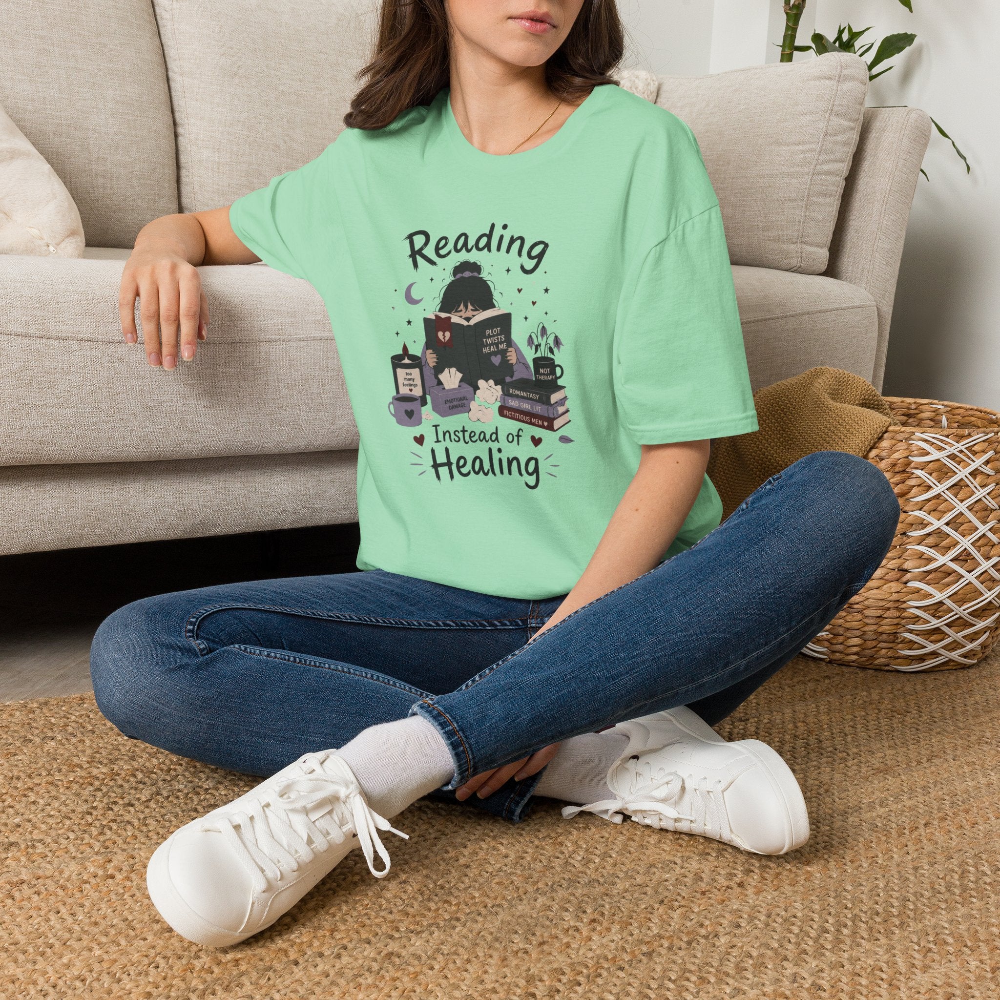 Reading Is Healing T Shirt