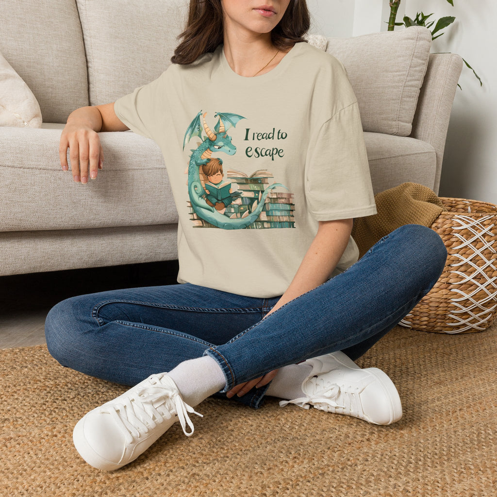 I Read To Escape T Shirt