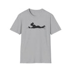 Female Silhouette Reading T Shirt