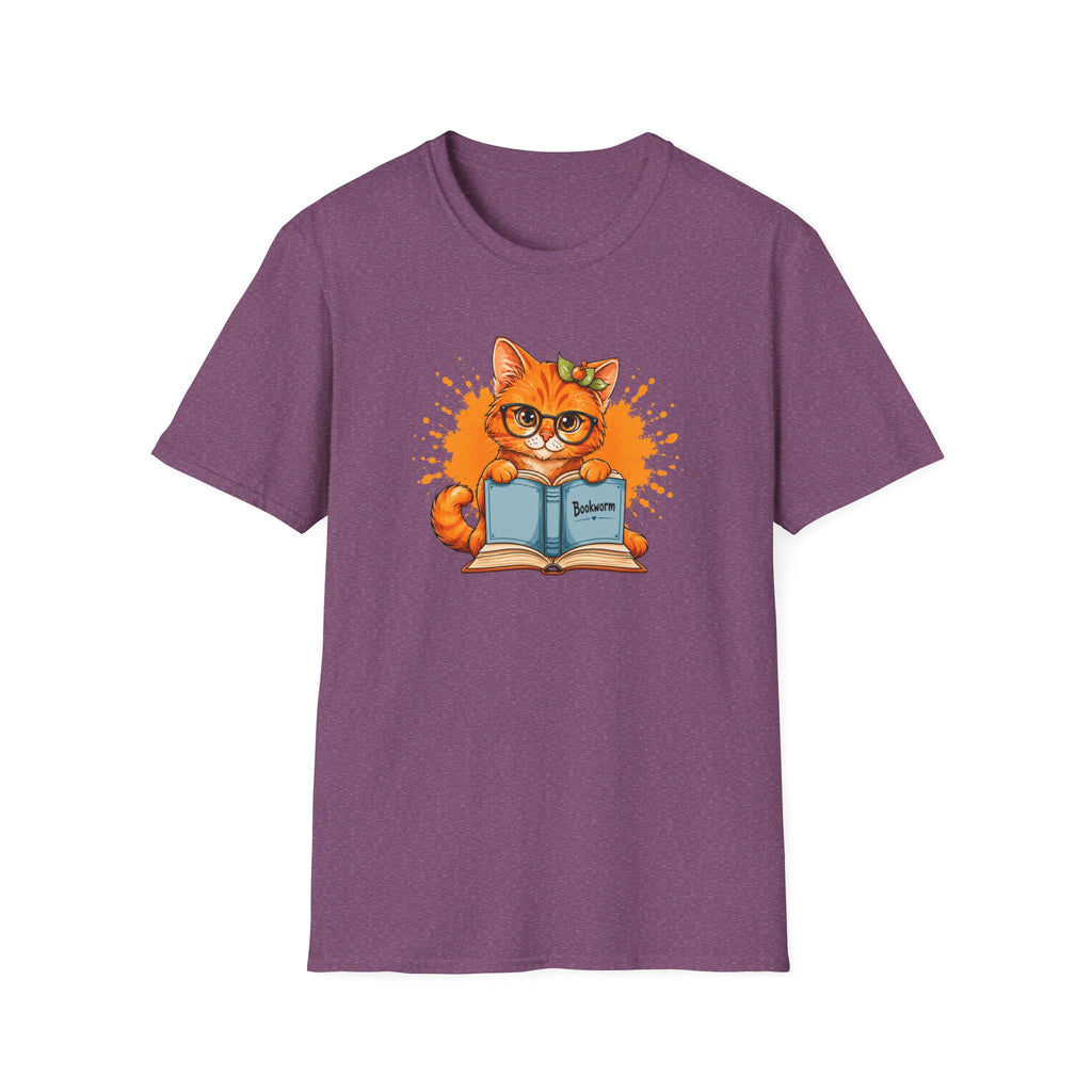 Bookworm Cat T Shirt
