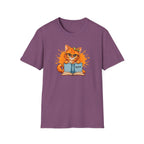 Bookworm Cat T Shirt