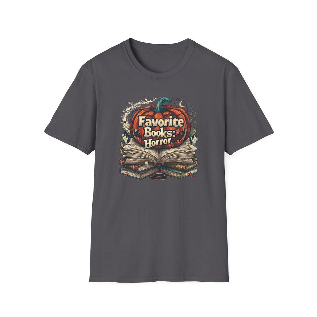 Favorite Book is Horror T Shirt
