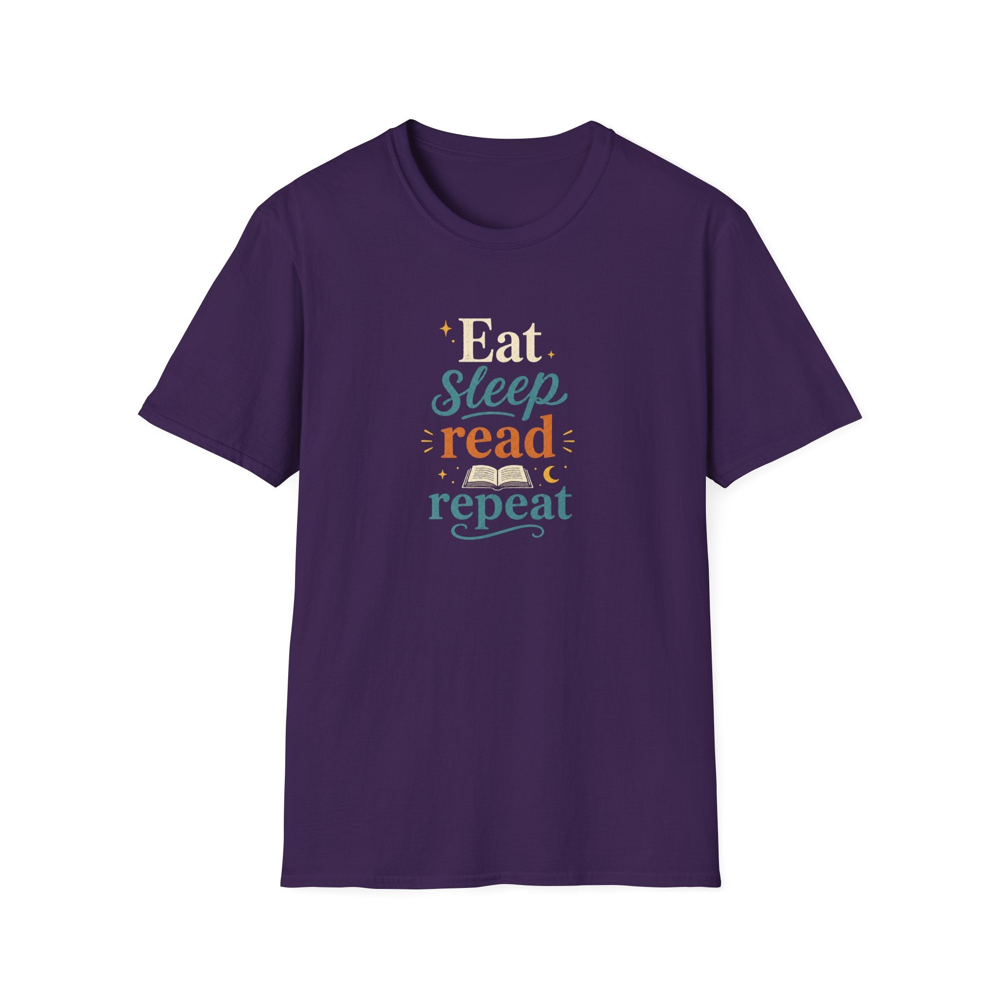 Eat Sleep Read Repeat T Shirt
