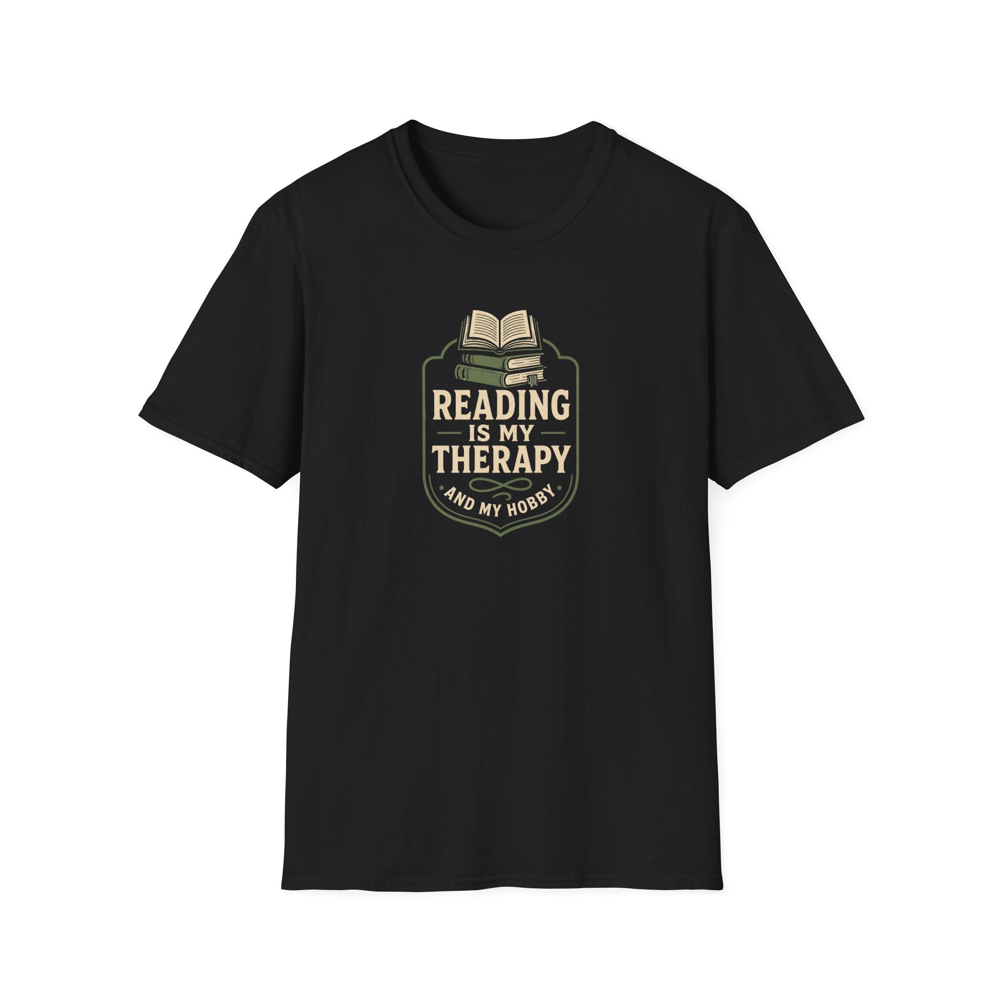 Reading Is My Therapy T Shirt