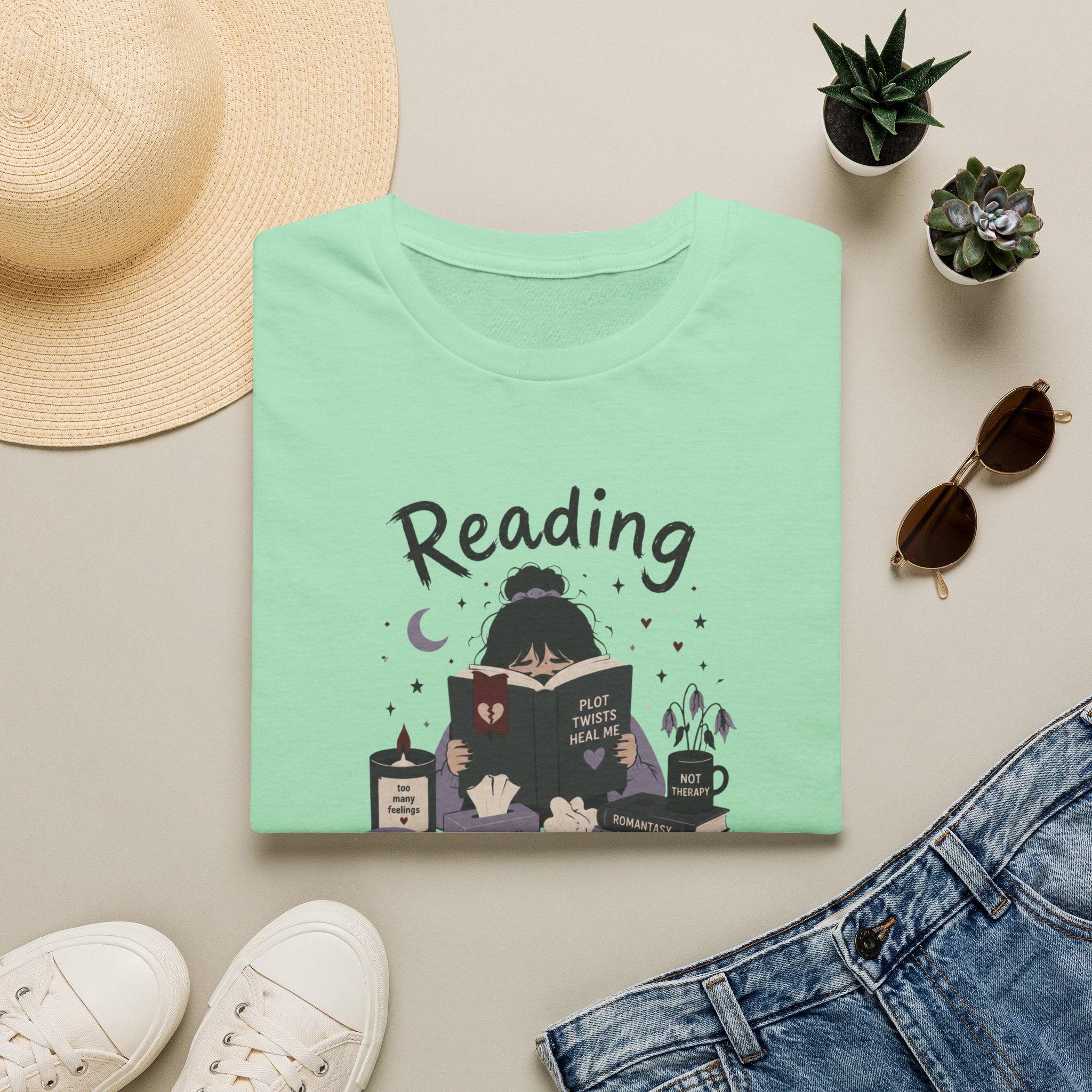 Reading Is Healing T Shirt