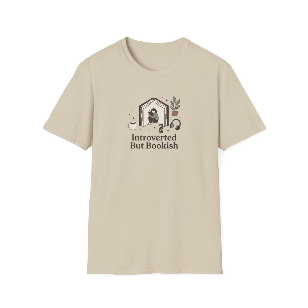 Introverted Bookish T Shirt