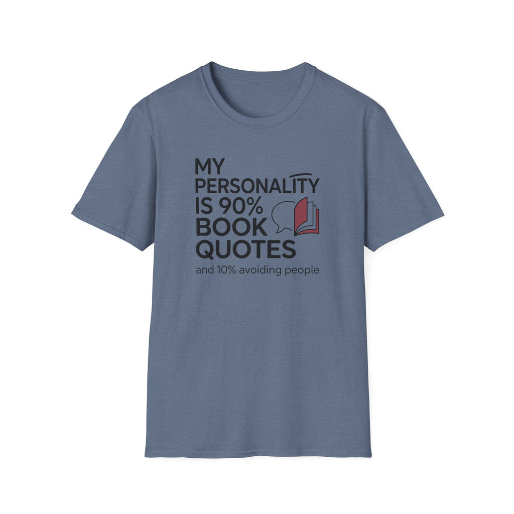 90% Book Quotes T Shirt