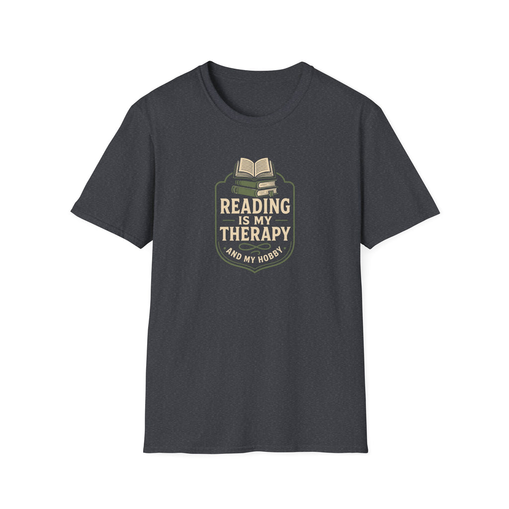 Reading Is My Therapy T Shirt