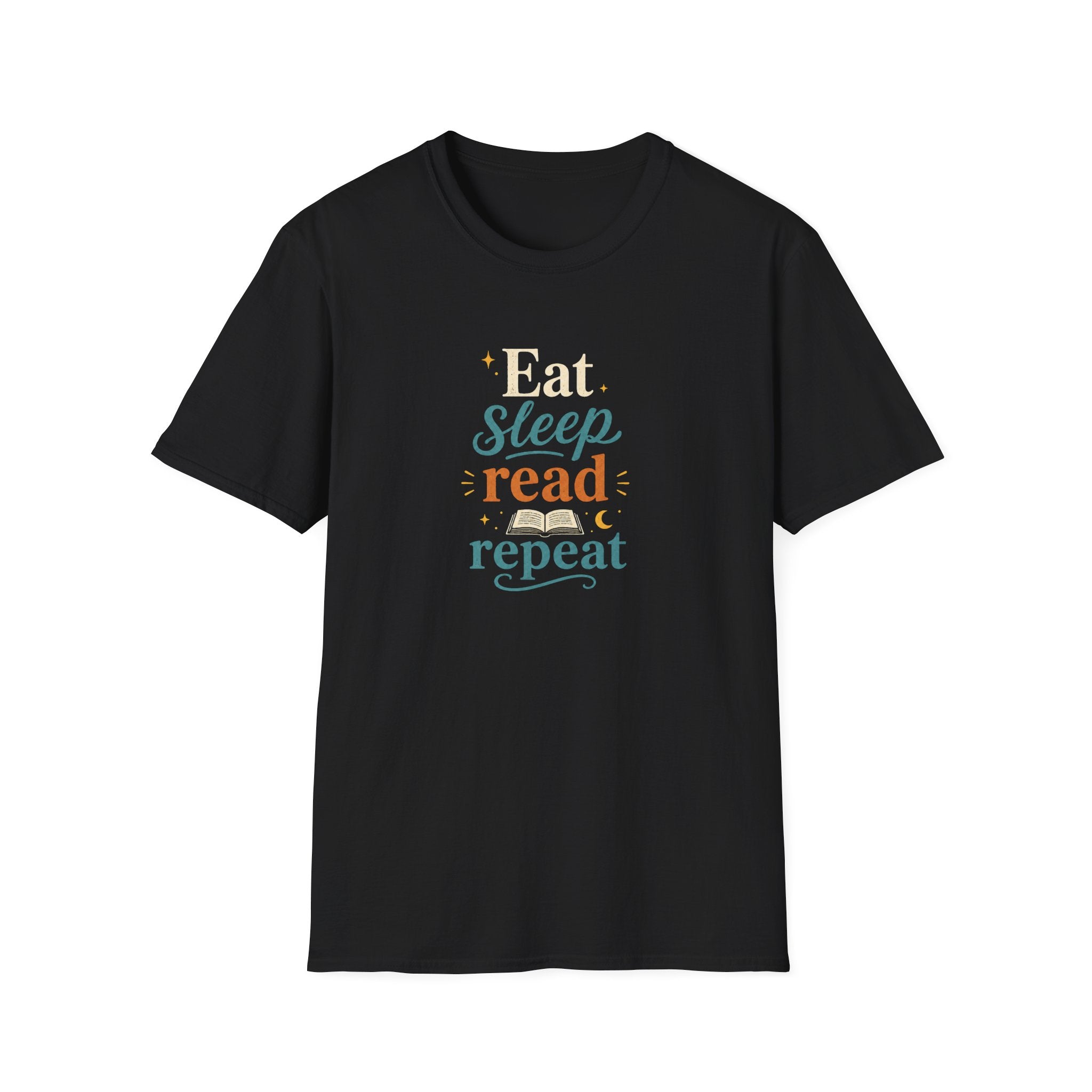 Eat Sleep Read Repeat T Shirt