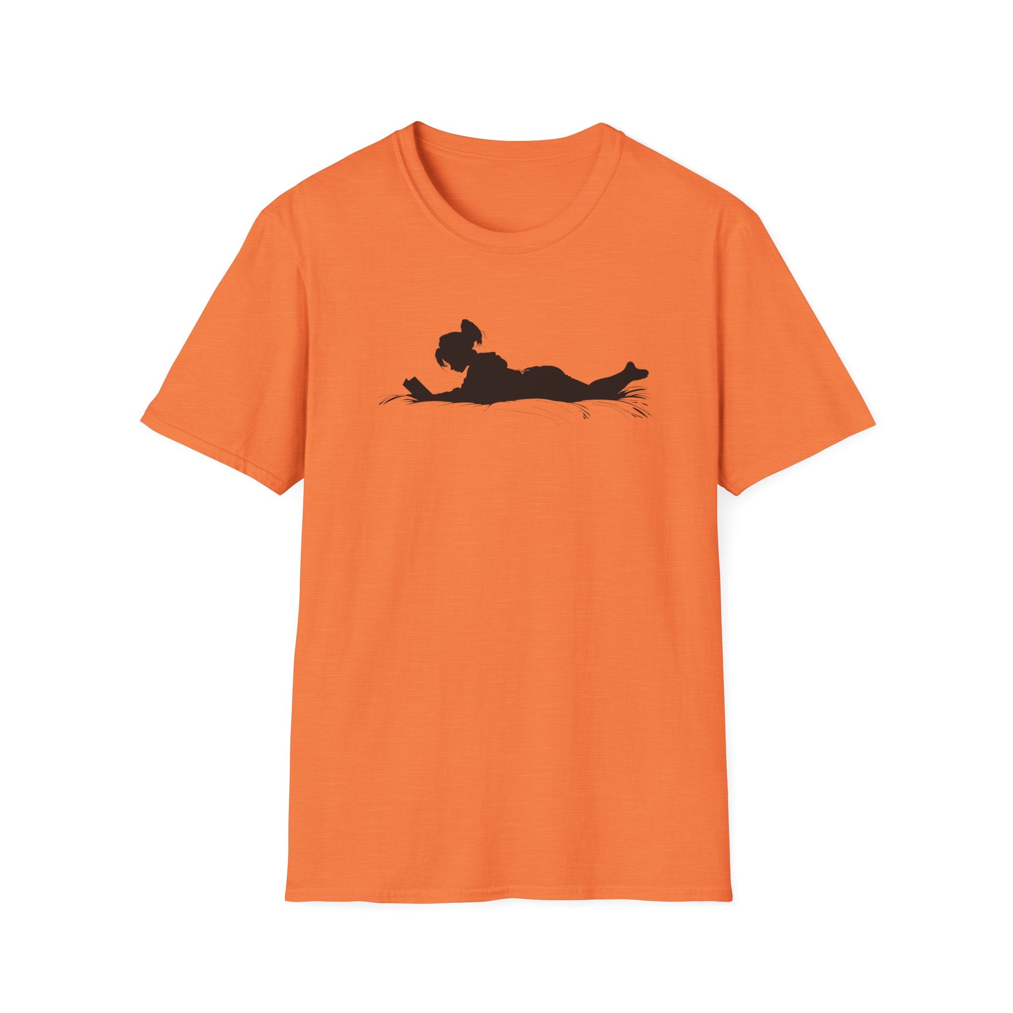 Female Silhouette Reading T Shirt