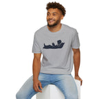 Boy  Reading Silhouette T Shirt