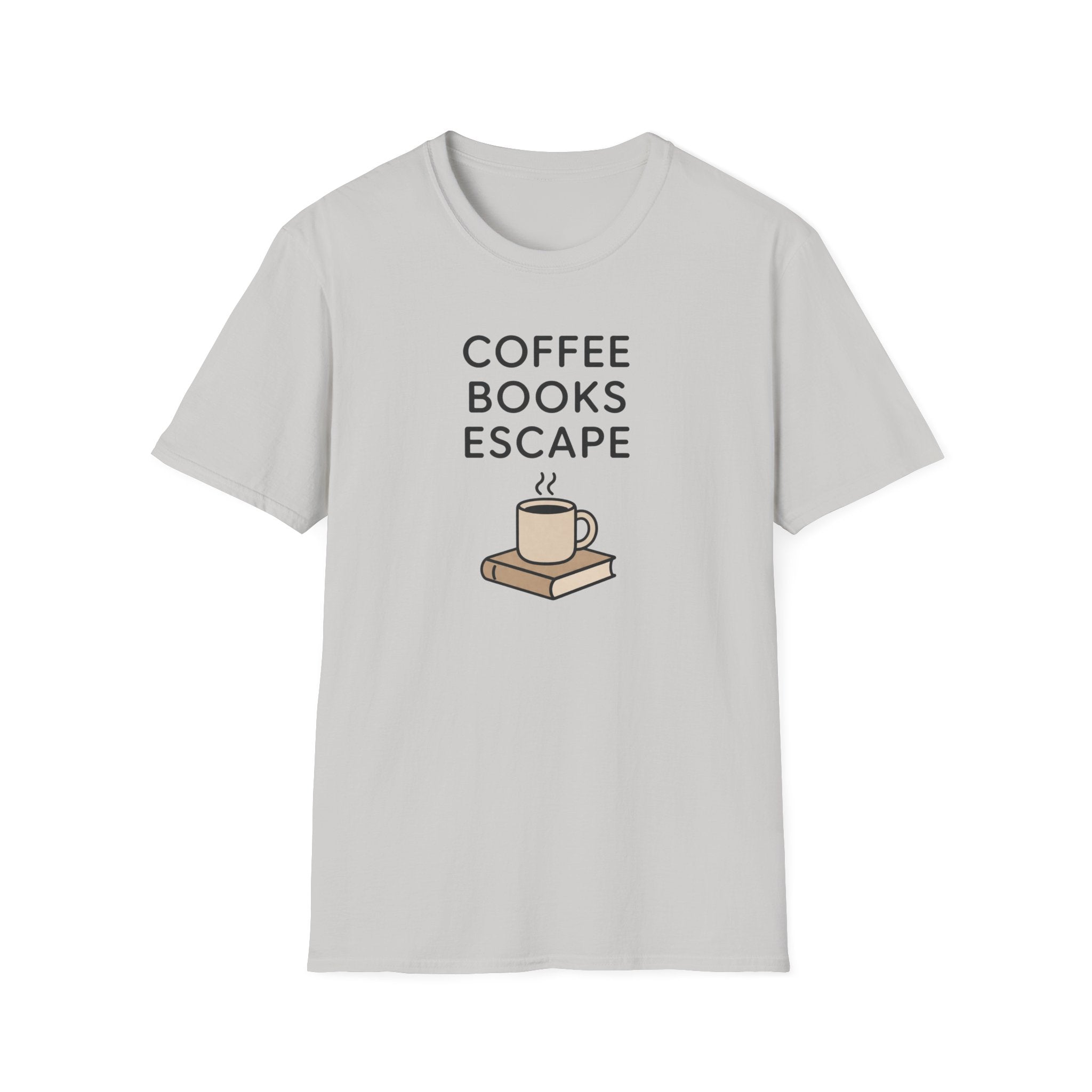 Coffee Books Escape T Shirt