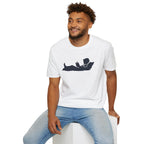 Boy  Reading Silhouette T Shirt