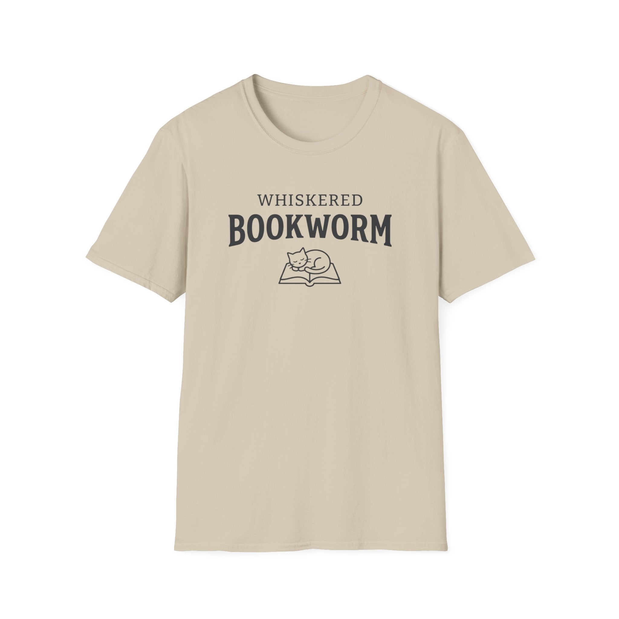 Whiskered Bookworm T Shirt