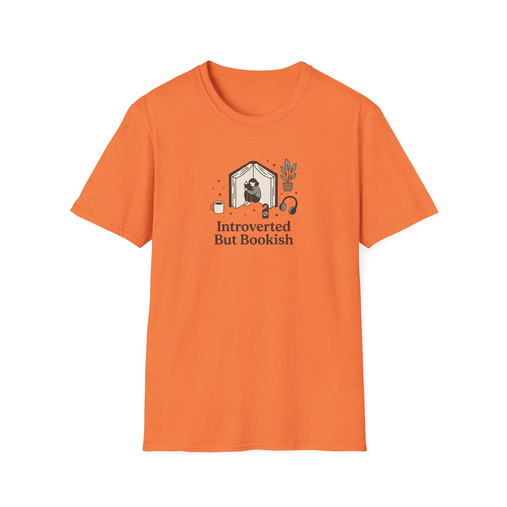 Introverted Bookish T Shirt