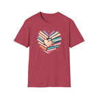 Heart Shape Book T Shirt