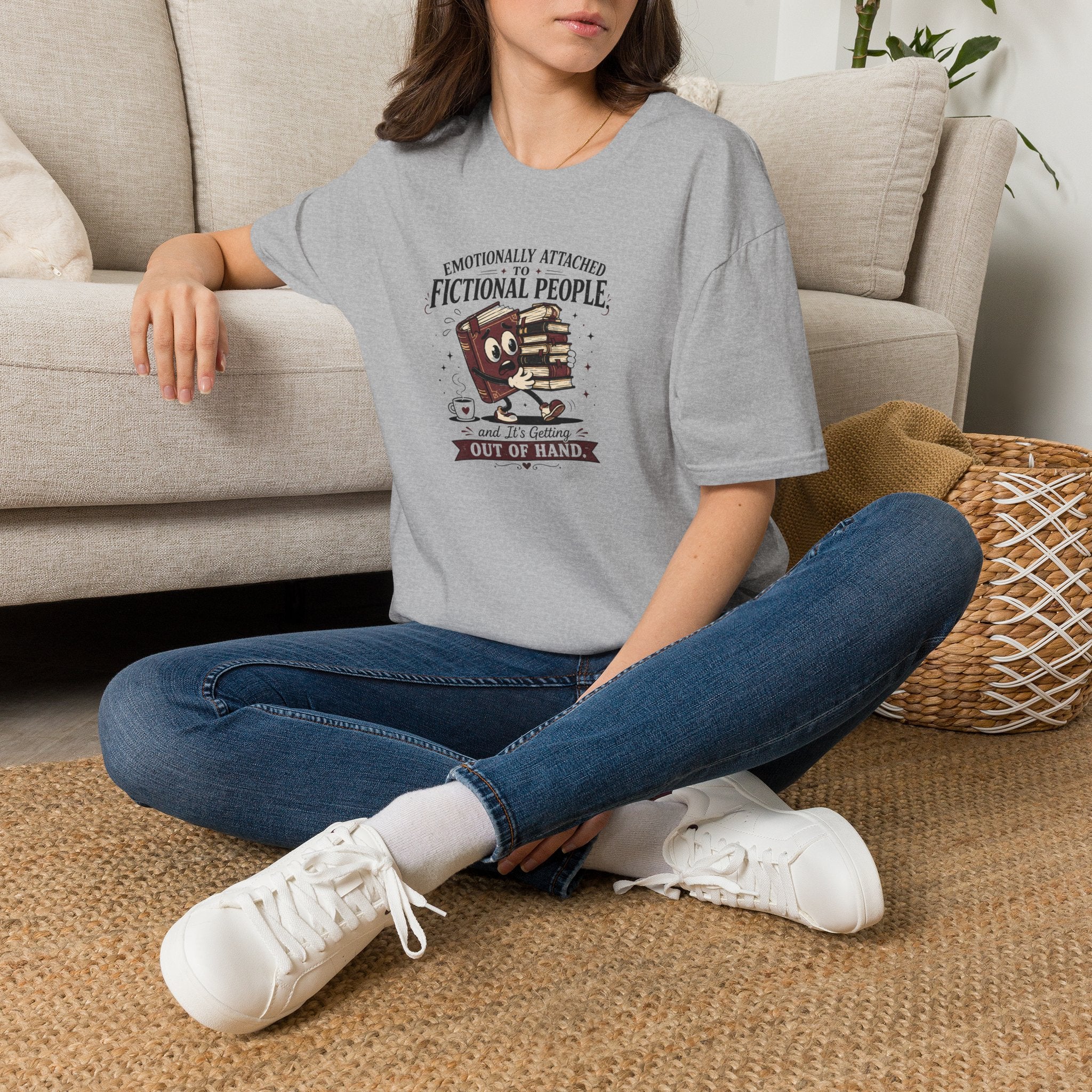 Emotionally Attached To Books T Shirt