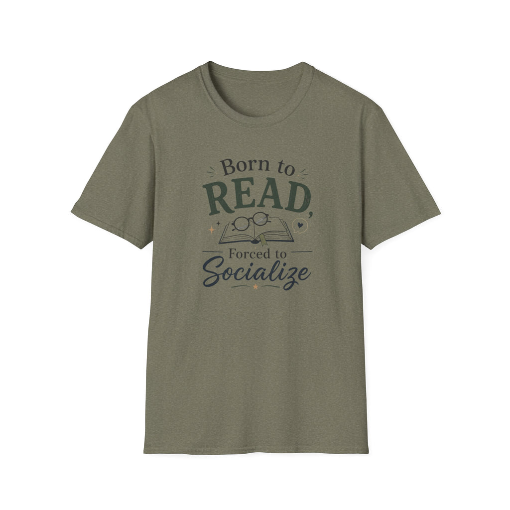 Born To Read T Shirt