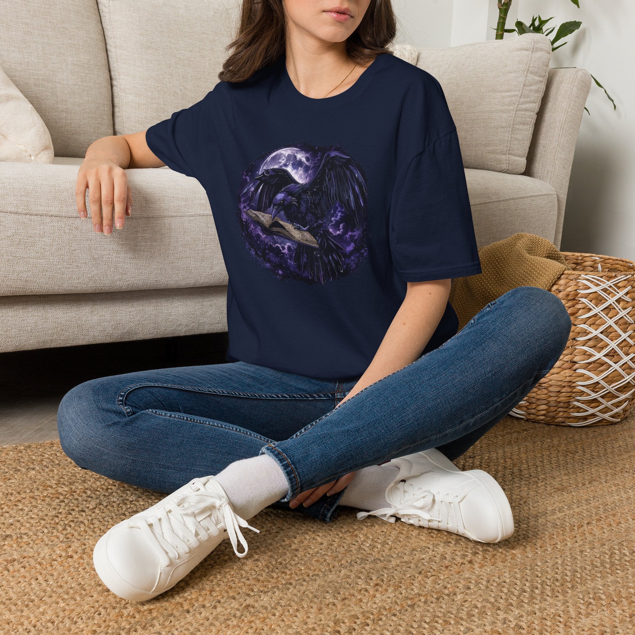 Reading Crow T Shirt