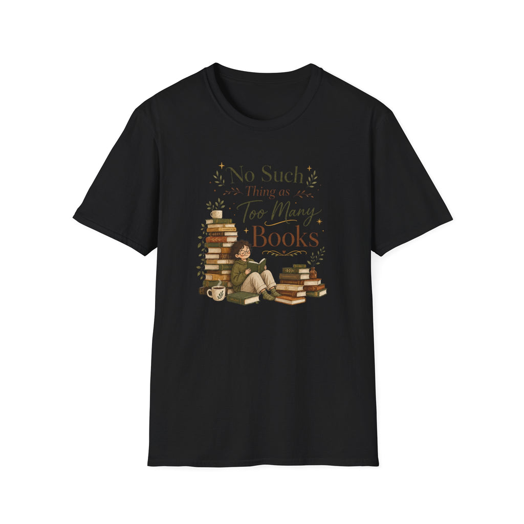Too Many Book T Shirt