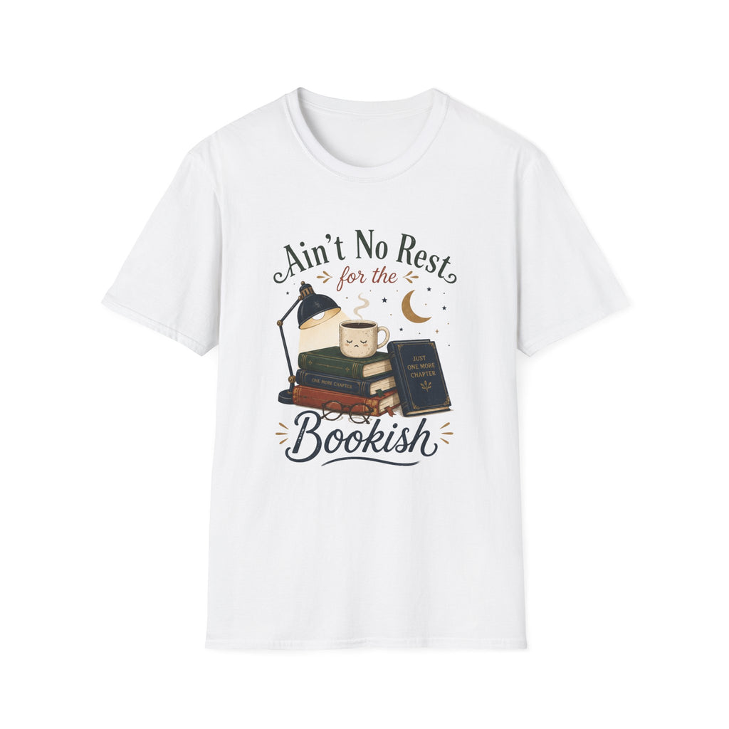 No Rest For The Bookish T Shirt