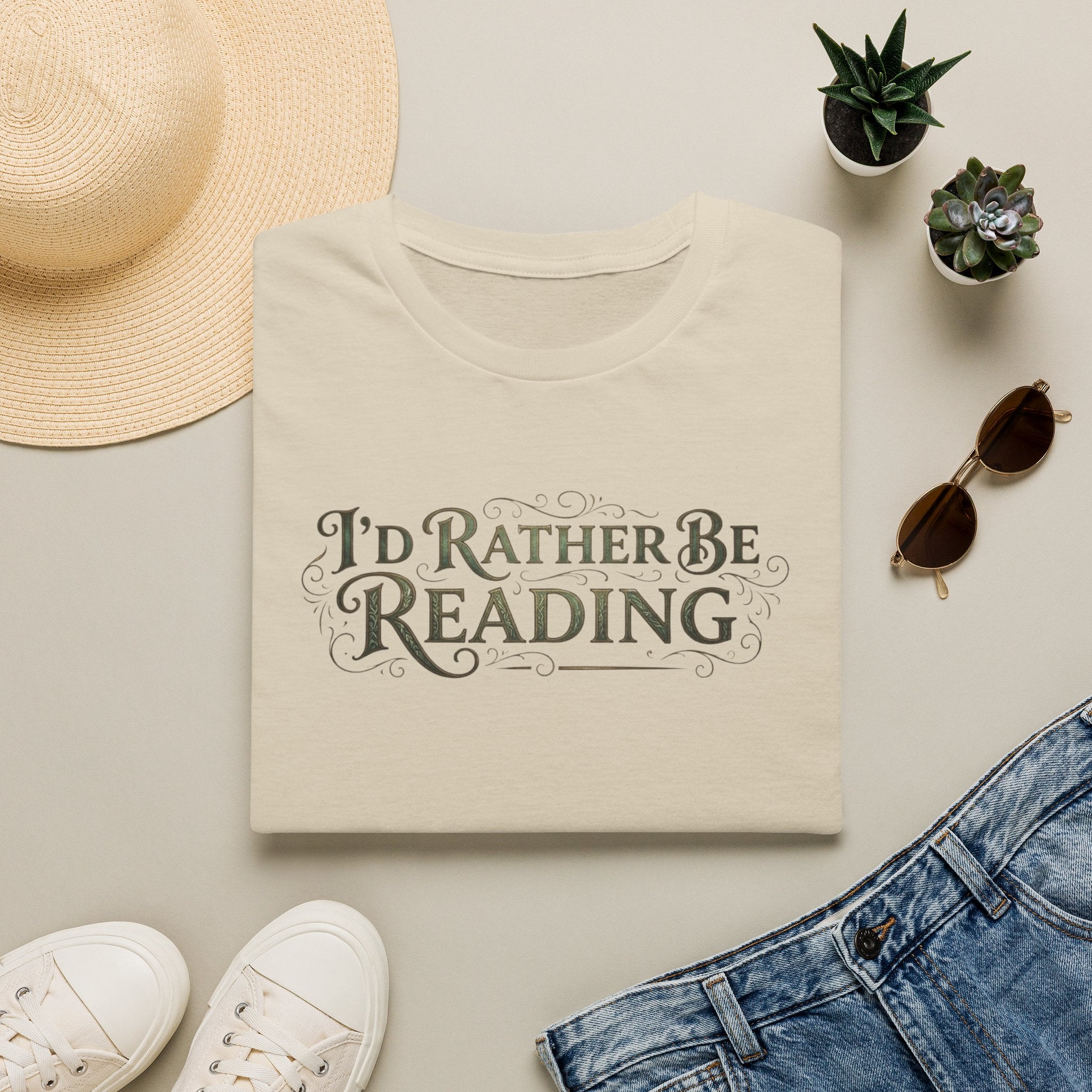 Rather Be Reading T Shirt