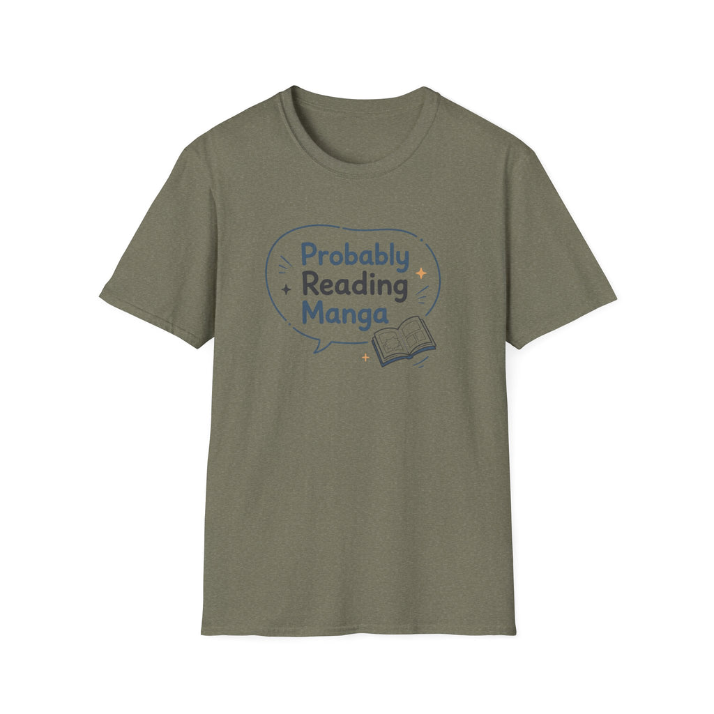 Probably Reading Manga T Shirt