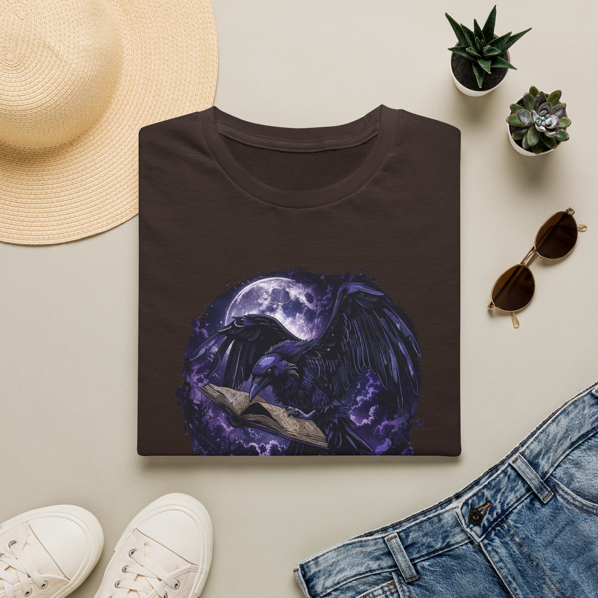 Reading Crow T Shirt