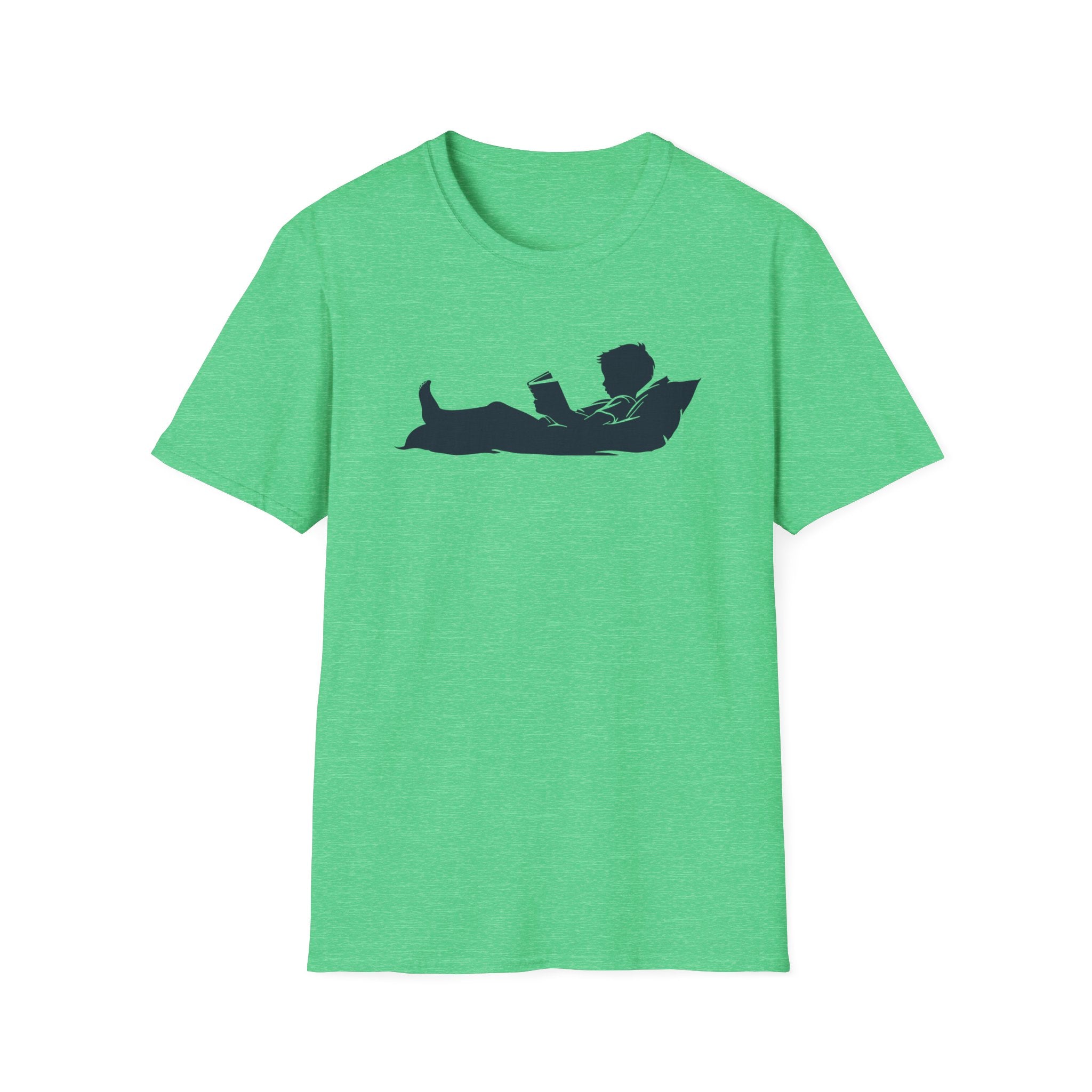 Boy  Reading Silhouette T Shirt