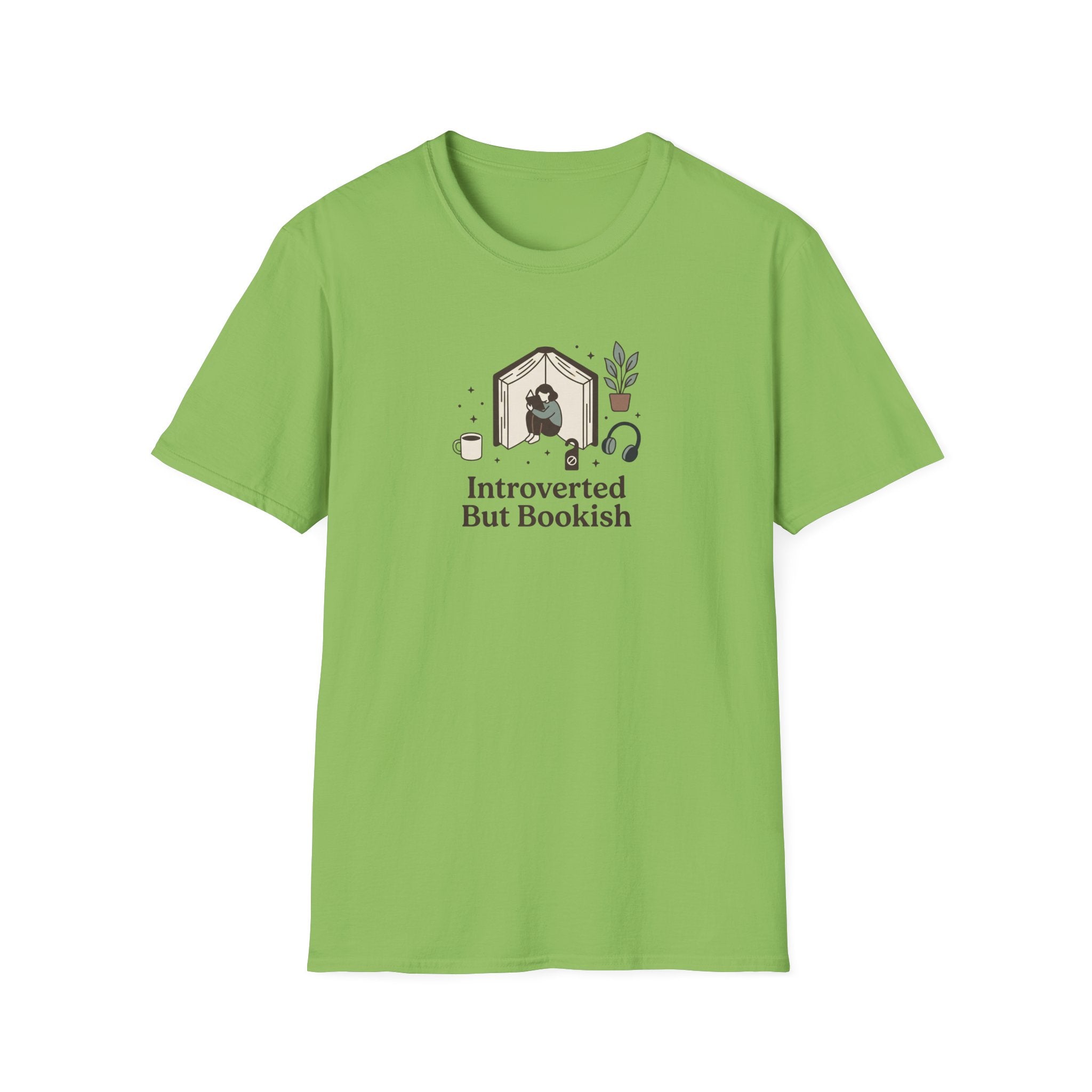 Introverted Bookish T Shirt