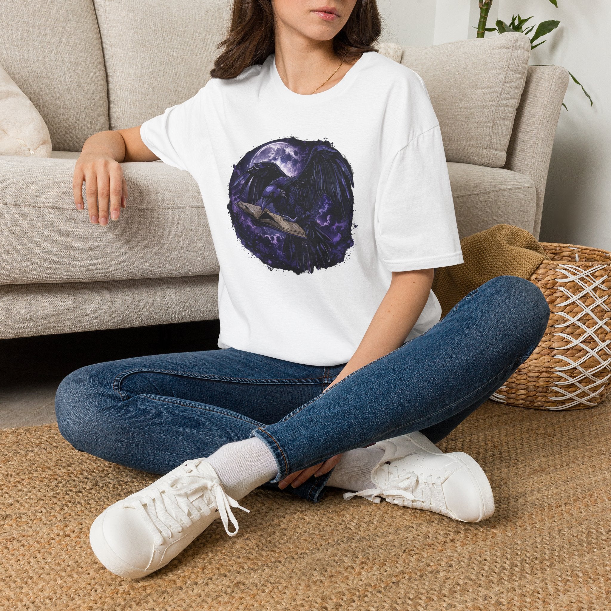 Reading Crow T Shirt