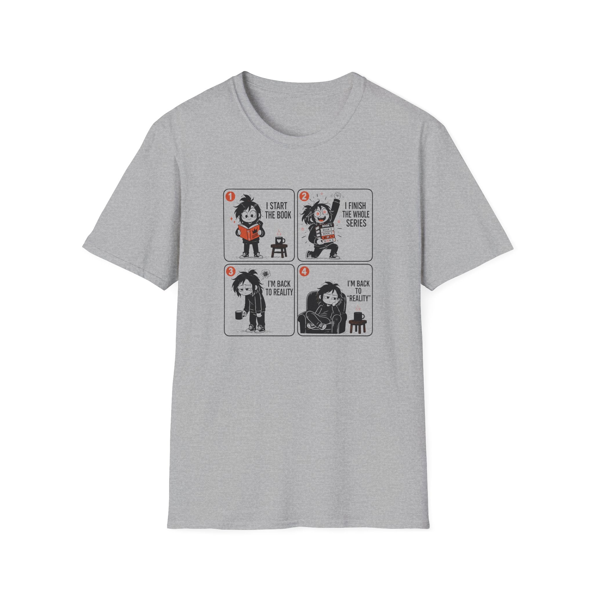 Finishing A Book T Shirt