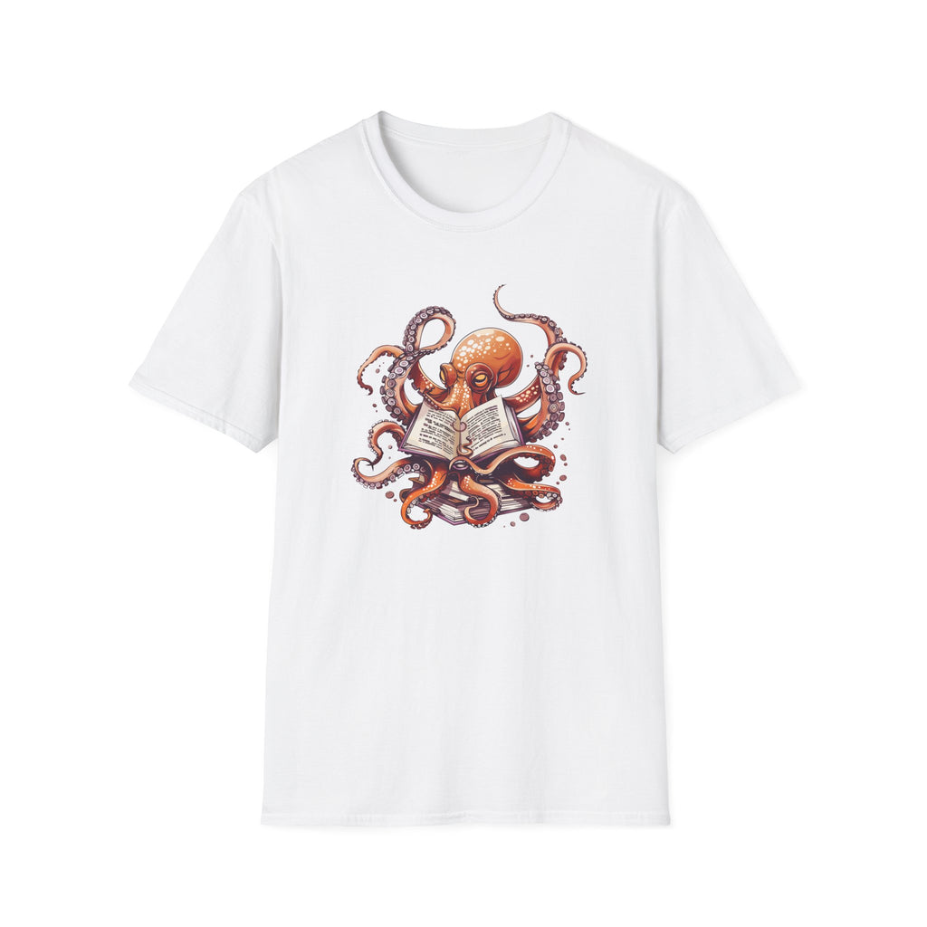 Reading Octopus T Shirt