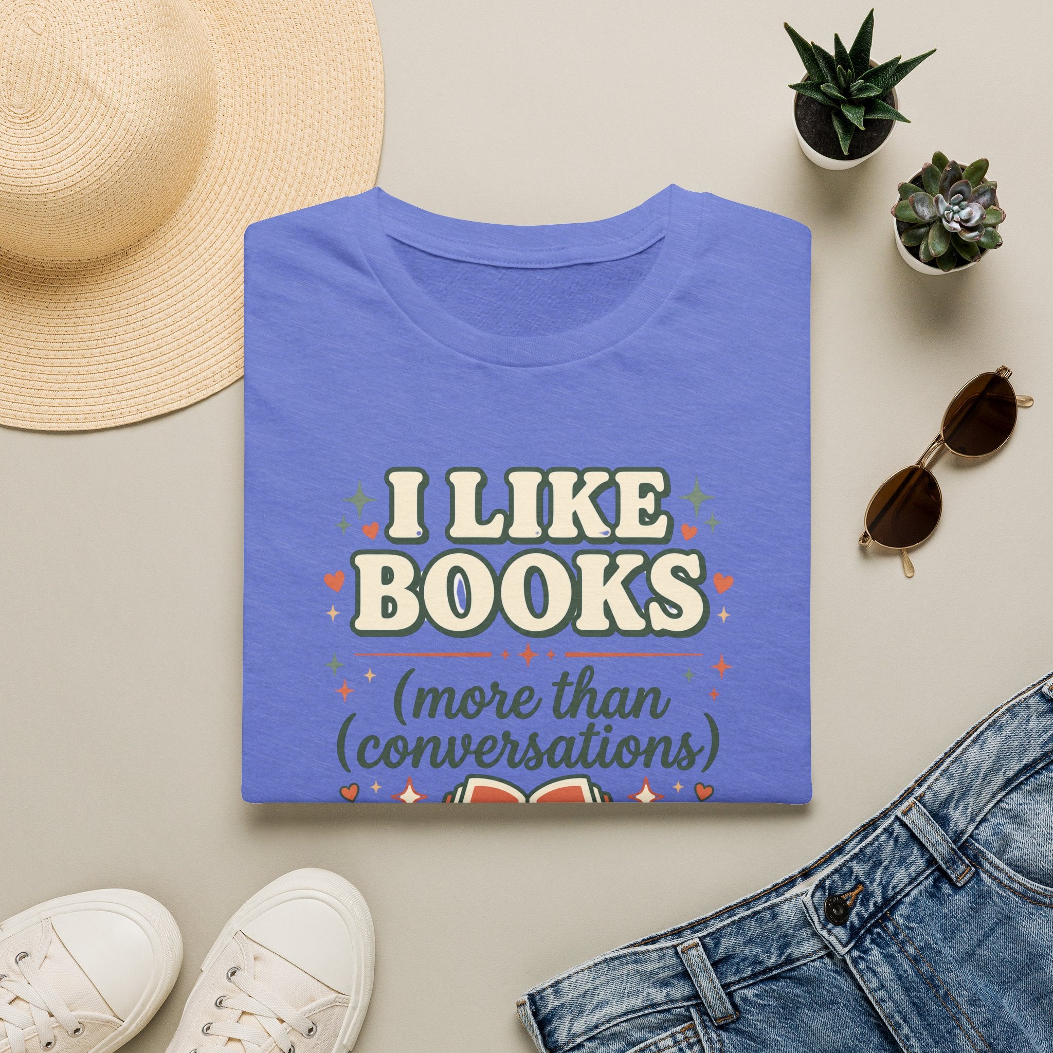 I Like Books T Shirt