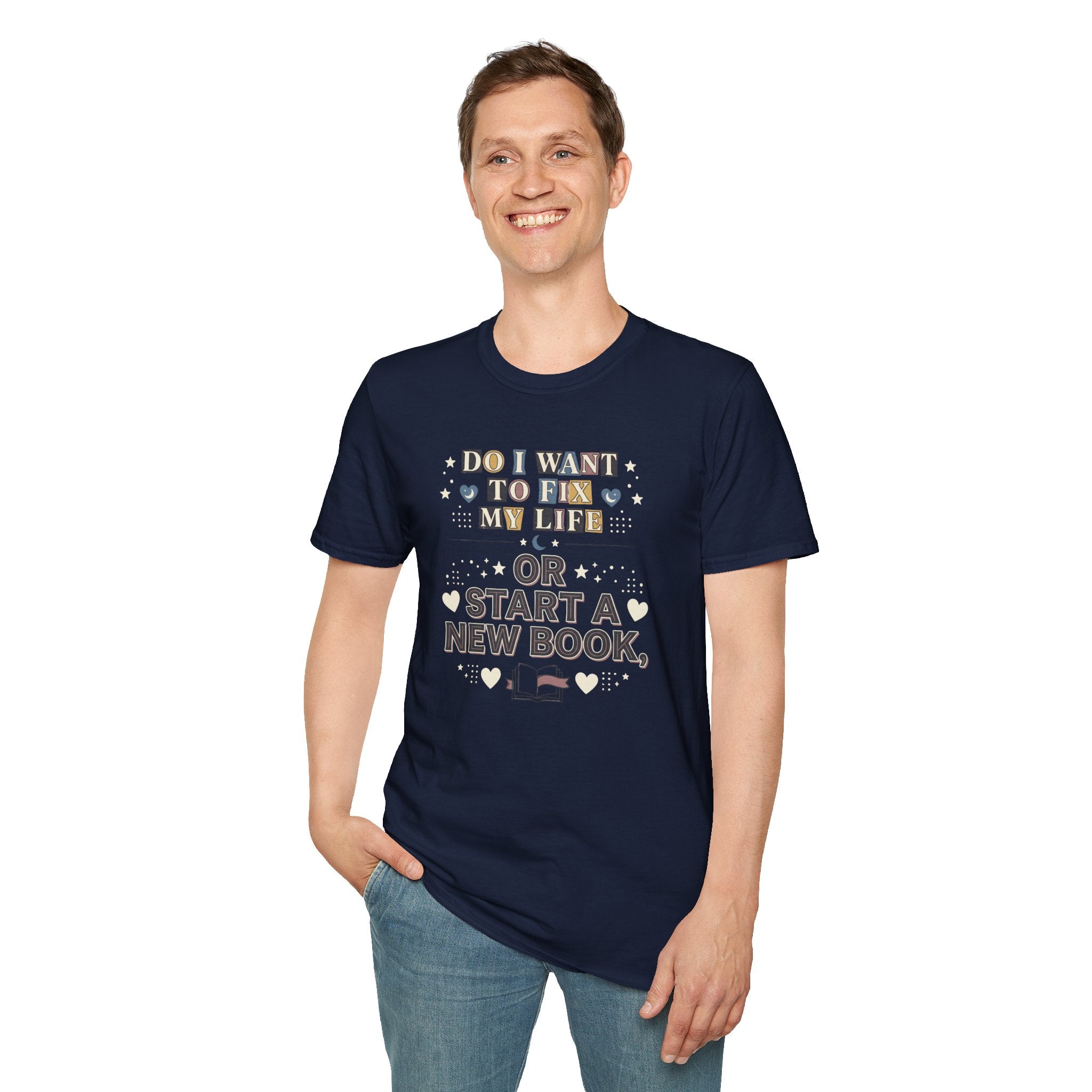 Start New Book T Shirt