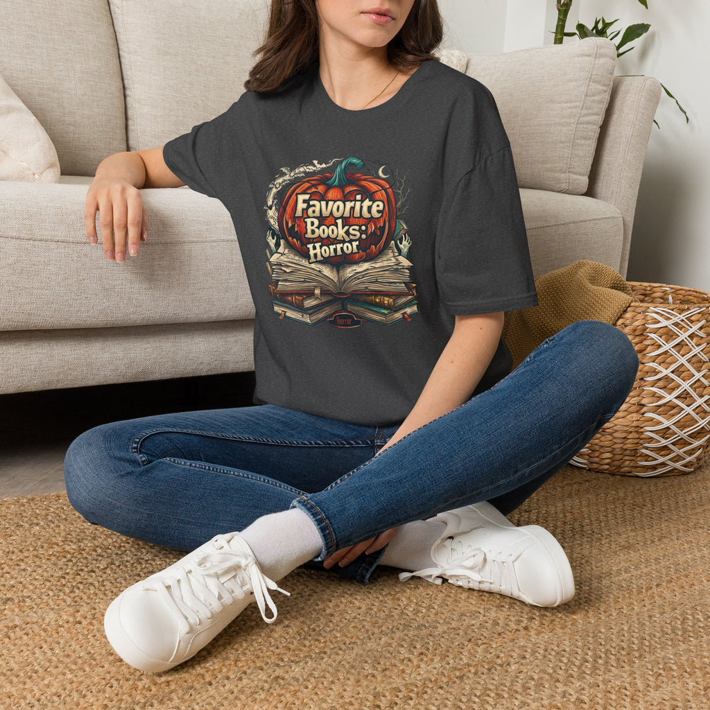 Favorite Book is Horror T Shirt