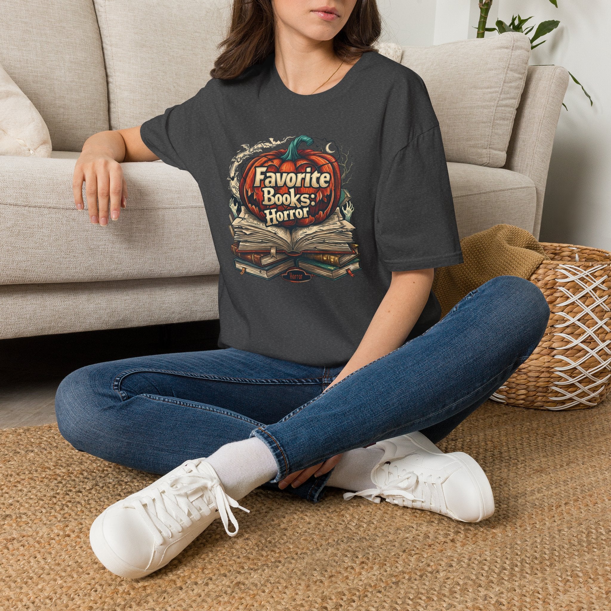 Favorite Book is Horror T Shirt